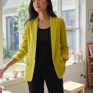 Forever 21 Vibrant Yellow Blazer